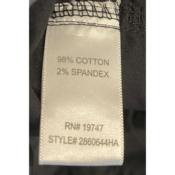 Size 16 Land 'N Sea Womens Pull On Black Shorts Elastic Drawstring Pockets - Picture 9 of 9